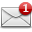 mail, message, unread, email, envelop, letter icon