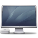 display, cinema, macmini, monitor, computer, graphite, screen icon