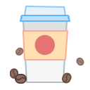 coffee, coffee to go, grain, drink, beverage, cup icon