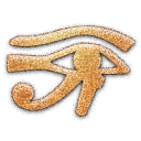 horus, embossed, eye icon
