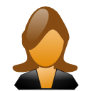 user, female, woman icon