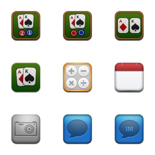 iPhone2 icon sets preview