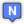 blue,n icon