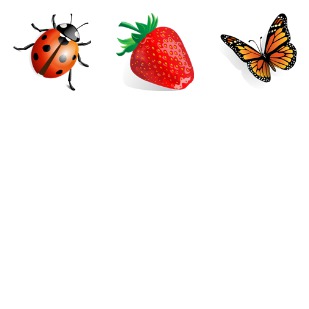 Spring icon sets preview