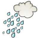 climate, shower, weather, stock icon
