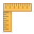 rulers, measure icon