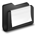 Documents Black Folder icon