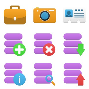 Flatastic 2 icon sets preview