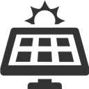 Panel, Solar icon
