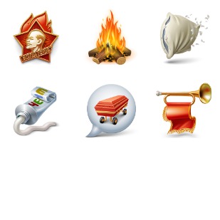 Pionier Lager icon sets preview