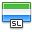 flag sierra leone icon