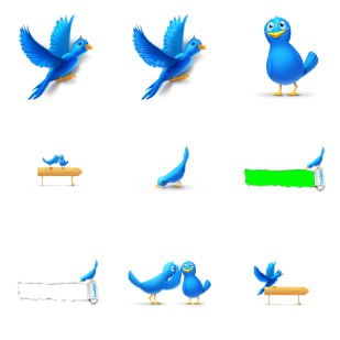 Tweet My Web icon sets preview
