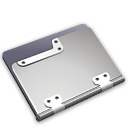 folder, graphite icon