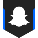 snapchat, logo, social, media icon