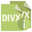 file, info, divx, format icon