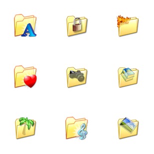 Folder icon sets preview