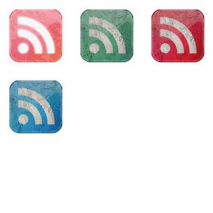 Feeds Grunge icon sets preview