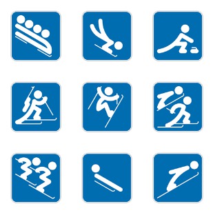 Olympics Sochi 2014 icon sets preview
