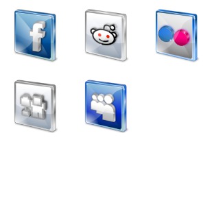 Social Part A icon sets preview