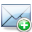 mail, add icon
