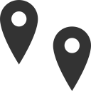Maps point objects icon