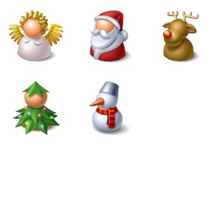 Xmas Buddy icon sets preview