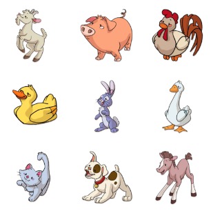 Farm icon sets preview