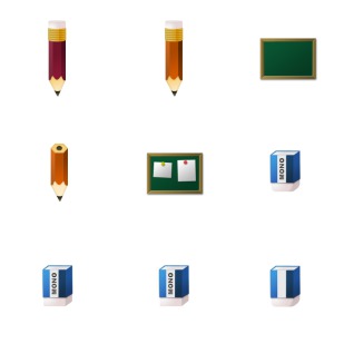 Stationary Icons icon sets preview