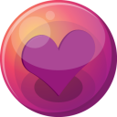 heart purple 1 icon