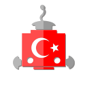 bot, telegram, turkey, robot, tr, flag icon