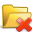 folder, open, delete icon