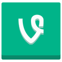 player, social, vine, chat, communication, play, music, audio, video, media, message icon