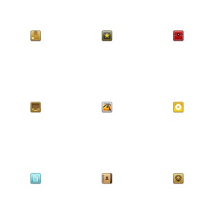 iPhone style sidebar icons icon sets preview