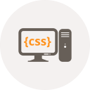 coding, html programming, development, code, computer, css, editor icon