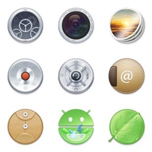 Smile Android icon sets preview