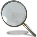 find, magnifying glass, search, zoom icon