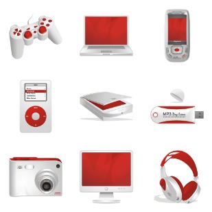 Ruby Multimedia icon sets preview