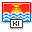 kiribati, flag icon