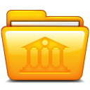 folder, library icon