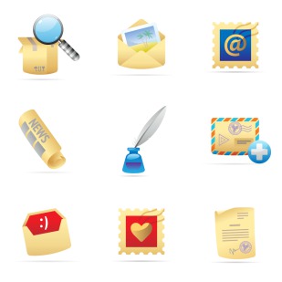 Mail Web Icons icon sets preview