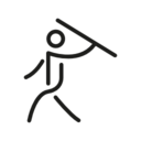 Javelin sport icon