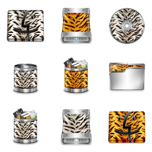 Tiger XI icon sets preview