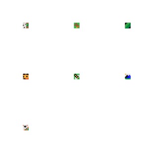 Abstract nature icon sets preview