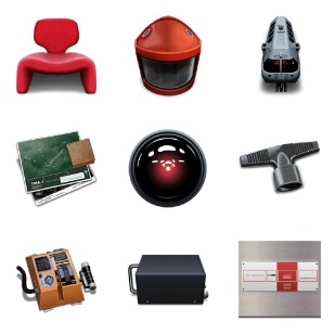 A Space Odyssey icon sets preview