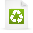 document, green, file, paper icon