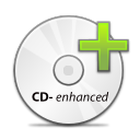 enhanced, copy, duplicate, disk, save, cd, disc icon