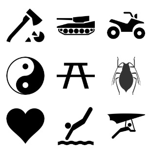 The Noun Project (NPS) icon sets preview
