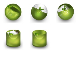 Christmas icon sets preview