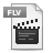 film, document, file, movie, video, paper, flv icon