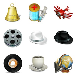 Old School icon sets preview